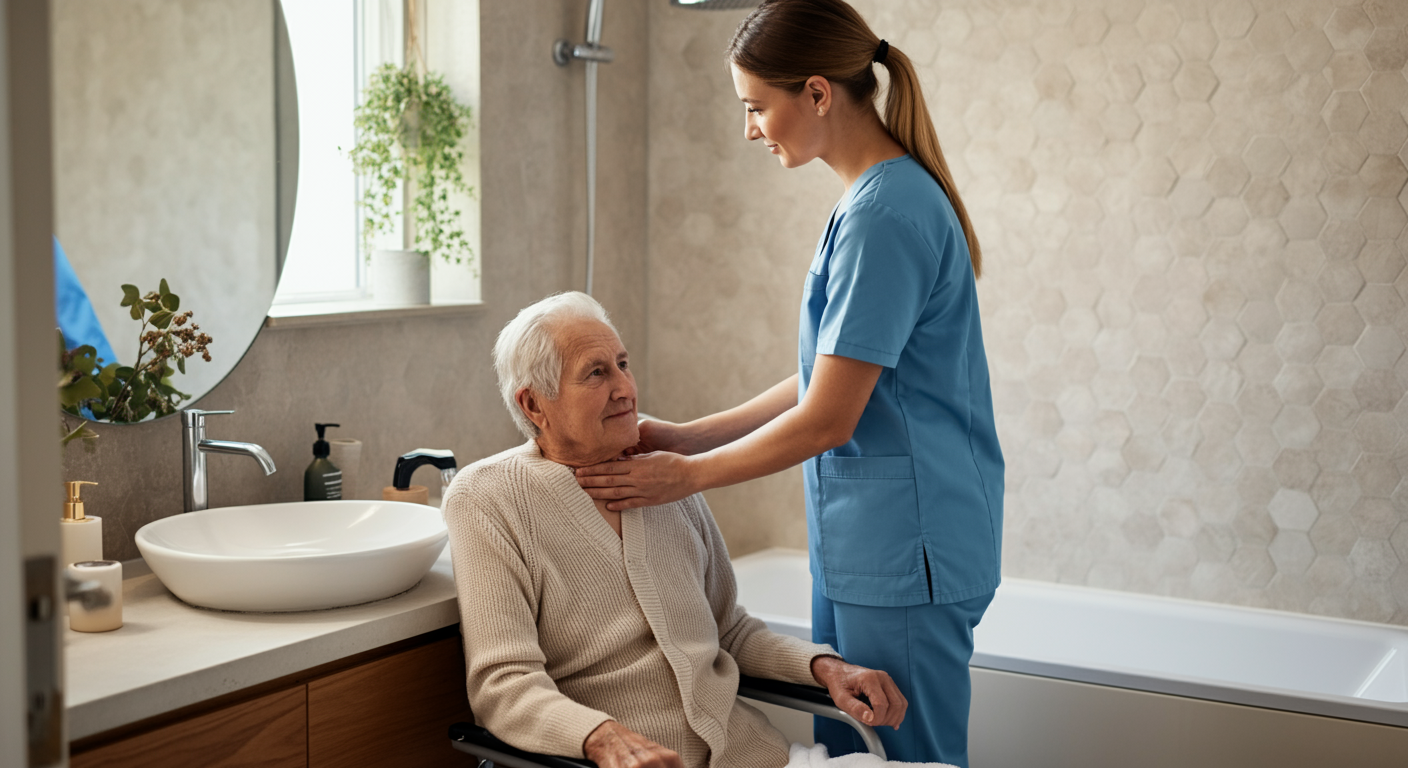 Family recognizing signs that elderly parent needs round-the-clock professional care at home, signs for 24-hour care