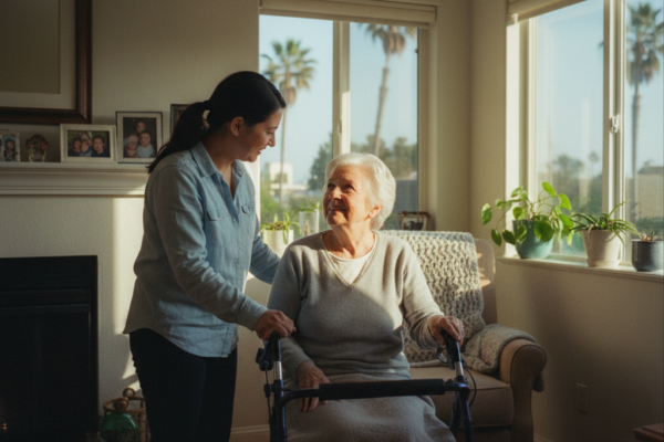 In-home senior care in Manhattan Beach, Los Angeles — Senior Home Care Givers 247