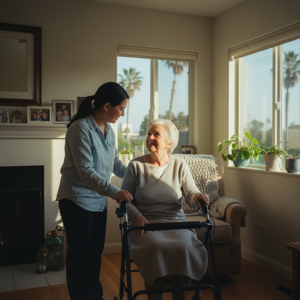 In-home senior care in Manhattan Beach, Los Angeles — Senior Home Care Givers 247