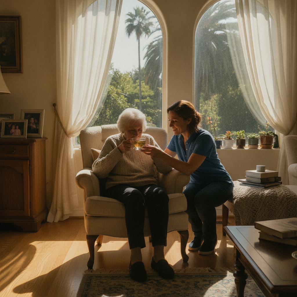 In-home senior care in Beverly Hills, Los Angeles — Senior Home Care Givers 247