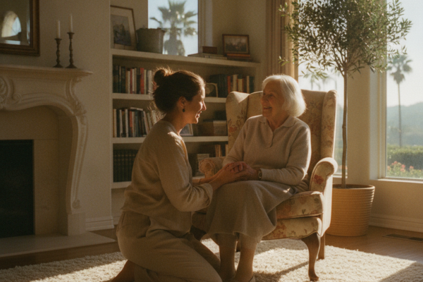 In-home senior care in Beverly Hills, Los Angeles — Senior Home Care Givers 247