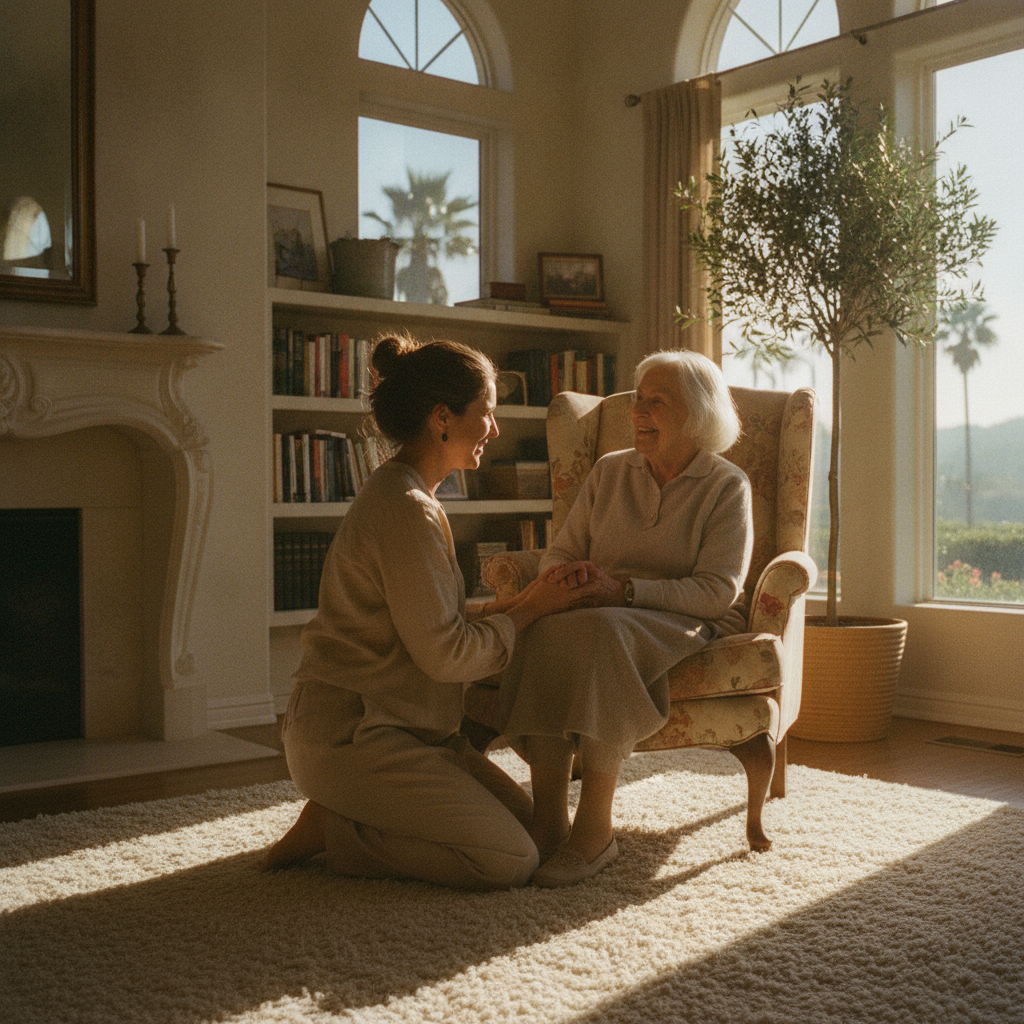 In-home senior care in Beverly Hills, Los Angeles — Senior Home Care Givers 247